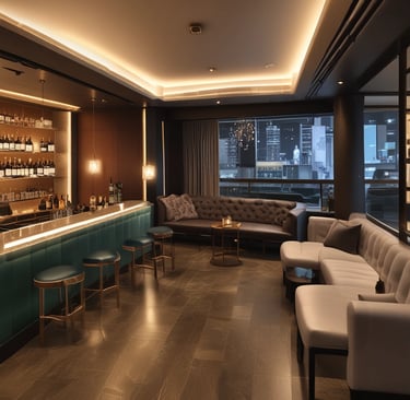 Bright living room with modern inventory