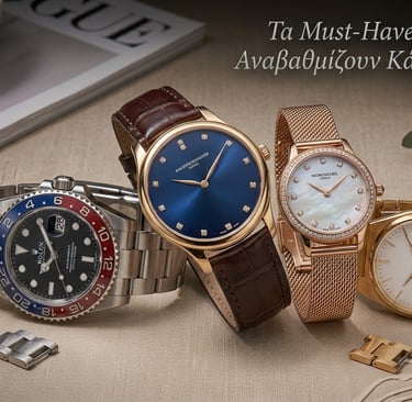 Κορυφαία must-have ρολόγια για αναβάθμιση του στυλ