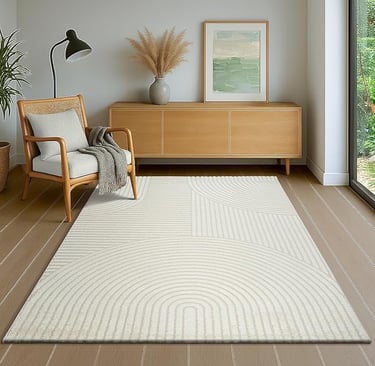 Soft Cream Area Rug
