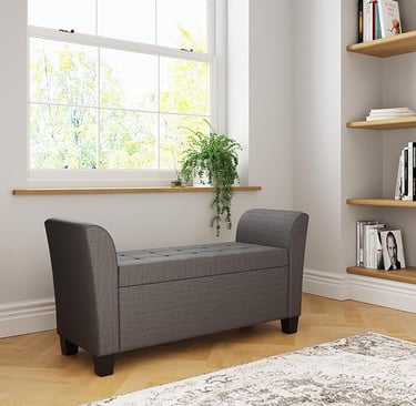 Cozy Sunlit Window Bench