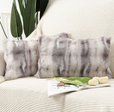 Grey Throw Pillow Covers