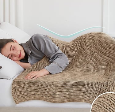 Knitted Weighted Blanket
