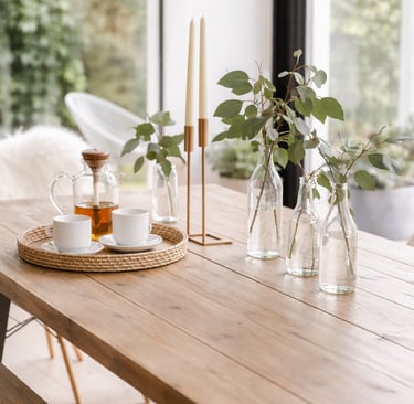 home decor - cozy dining 