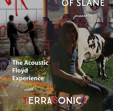 TerraSonic2 'Acoustic Floyd Experience', Pink Floyd live show. Boyle's of Slane. official Poster