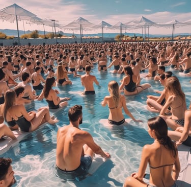 a man riding a skateboard down the side of a ramp