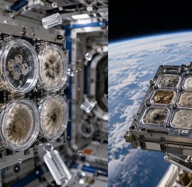 Fungi in space