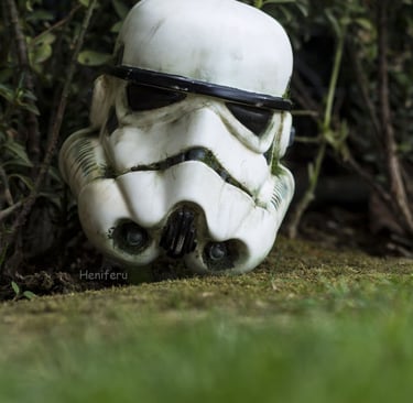 Heniferu custom casco helmet stormtrooper