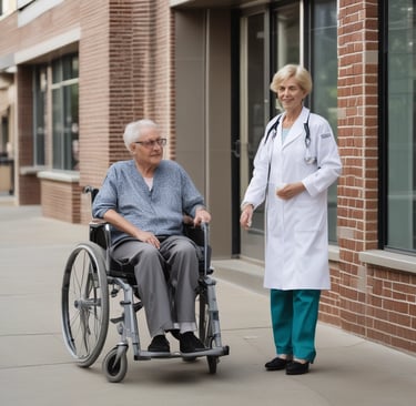 doctor having operation