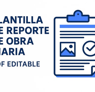 Bitácora de obra Ejemplo