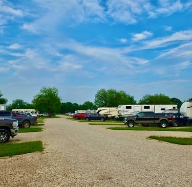 Large RV Sites at Glen Rose RV Park