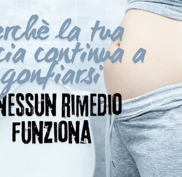 gonfiore addominale