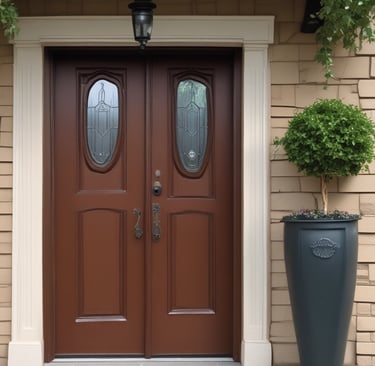 A stylish sound system integrated seamlessly into a minimalist living space