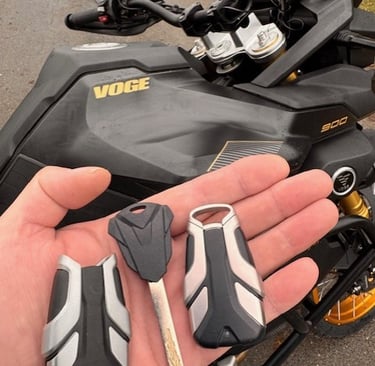 Voge DS900X spare keys