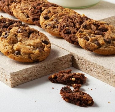 Galletas de chispas de chocolate