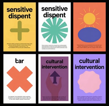 An intimate close-up of vintage manuscripts and protest posters from the dissenso livraria archives.