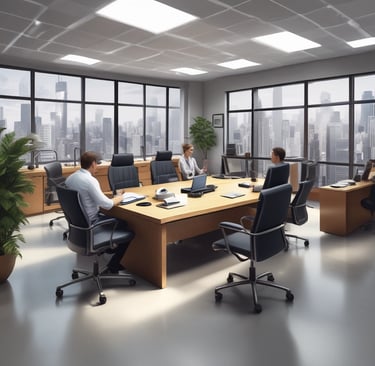 A shopping cart filled with various product icons on a digital interface