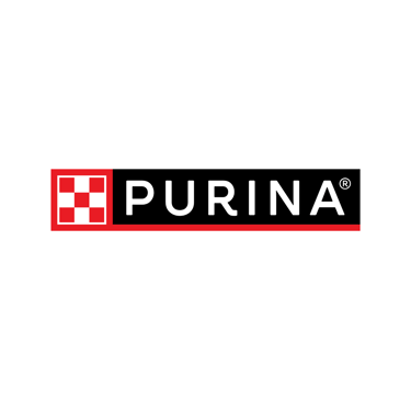 Purina brand logo.