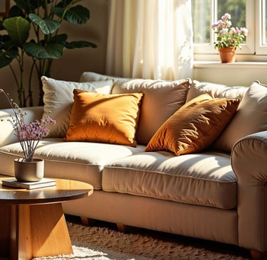Afternoon Light in the Living Room