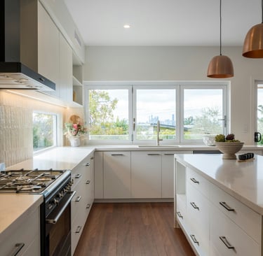 French Mediterranean Kitchen Work Surface