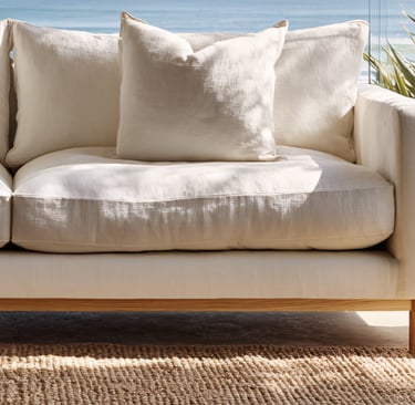 Linen Sofa