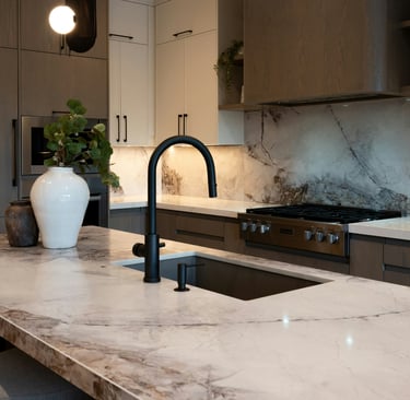 Stone Counter Kitchen