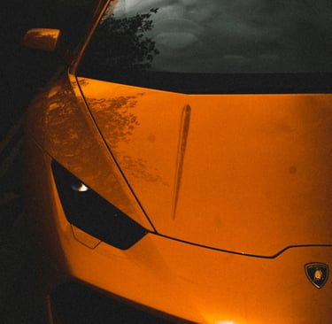 PPF installation on front bumper close up