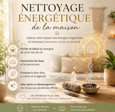 nettoyage énergétique maison Avignon
