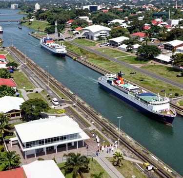 A serene beach at sunset with golden light reflecting on calm waves.