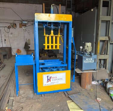Manual Hydraulic Brick Making Machine