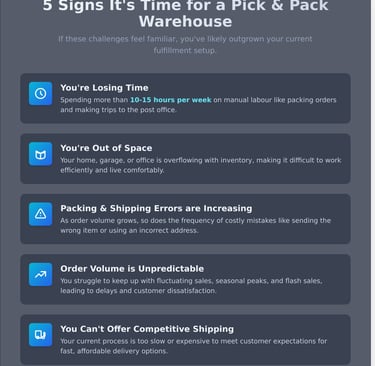 Pick and Pack Warehouse