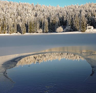 L'œil du lac (Lac Genin)