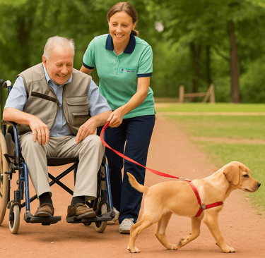 Light pet care assistance