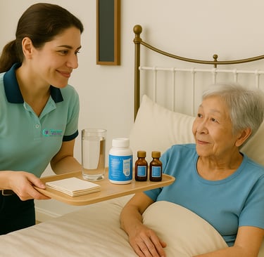 24 Hour live-In care and medication reminders