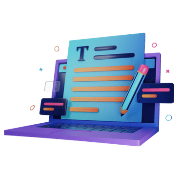 computador e texto copywriting