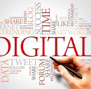 articolo di un blog sui prodotti digitali con diritti di rivendita