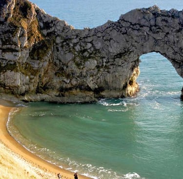 Durdle door, no condado de Dorset