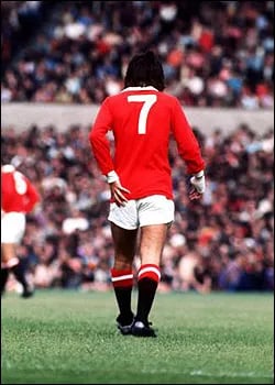 Georges Best Manchester United Legende Belfast