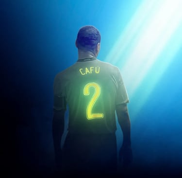 Cafu AS Roma AC Milan Fussball-Legende Weltmeister