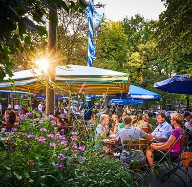 München Biergarten Sehenswürdigkeiten in München