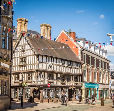 Altstadt Sehenswürdigkeiten Ostwestry