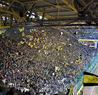 BVB Dortmund Ultras Gelbe Wand Groundhopping