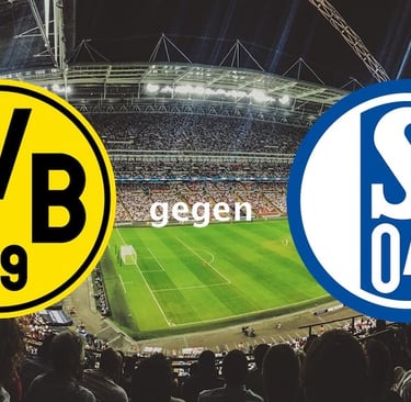 Revierderby Borussia Dortmund vs. Schalke 04 Groundhopping