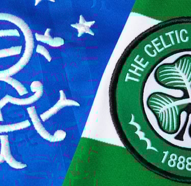 Old Firm Glasgow Groundhopping Fussball-Derby