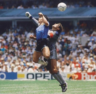 Diego Maradona Hand Gottes