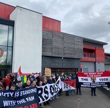 Fan FC United of Manchester 