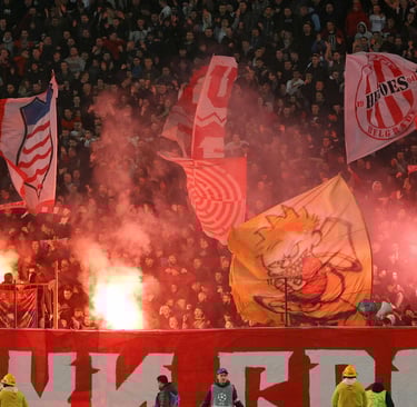 Ultras Roter Stern Belgrad Groundhopping