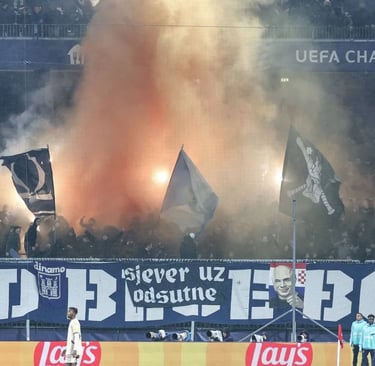 Bad Blue Boys – Ultras von Dinamo Zagreb mit Pyro, Gesängen und voller Stadionleidenschaft