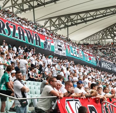 tadion Miejski im. Marszałka Józefa Piłsudskiego in Warschau, Heimstadion von Legia Warschau.
