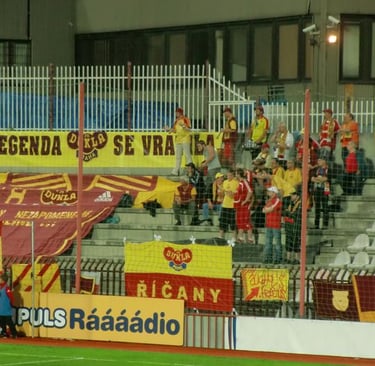 Fan Dukla Prag Fussball