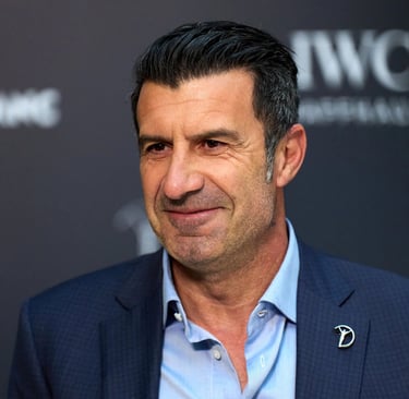 Lius Figo Legende Real Madrid Barcelona Inter Mailand